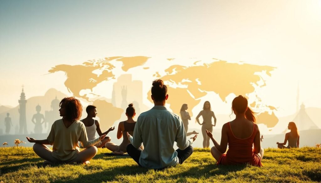 global mental wellness approaches comparison