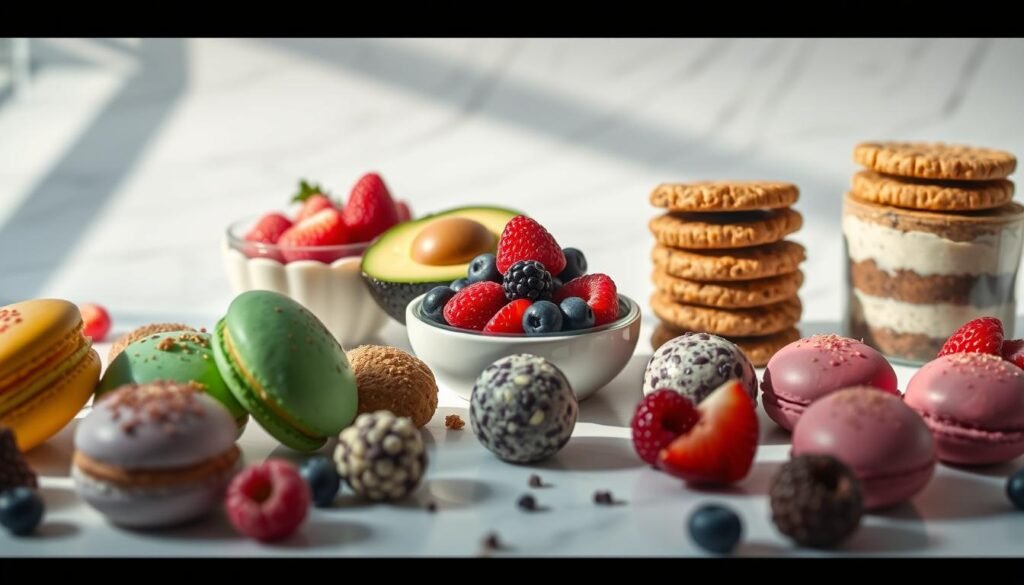 low-carb treats and vegan guilt-free desserts