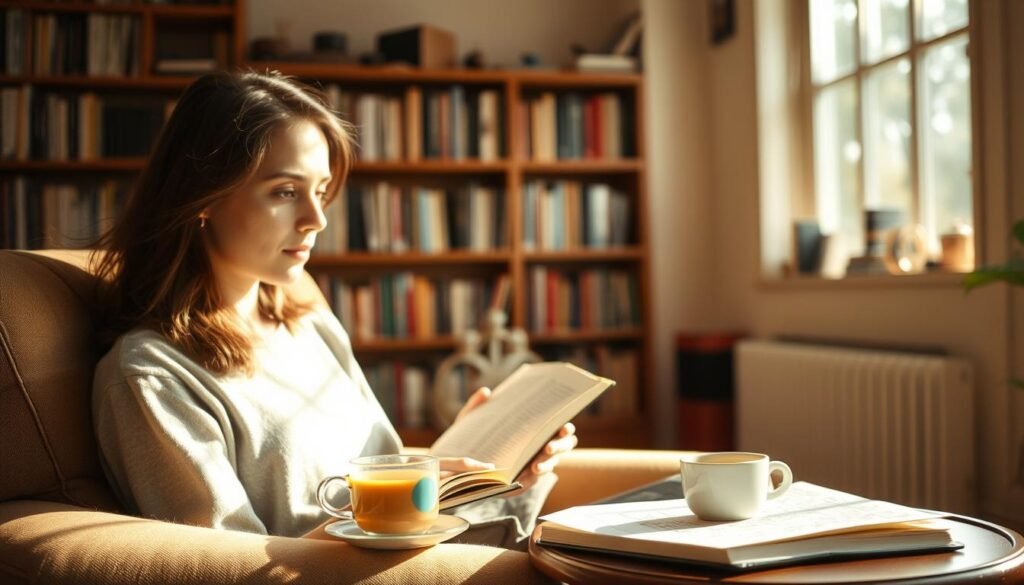 relaxation techniques through reading and creativity