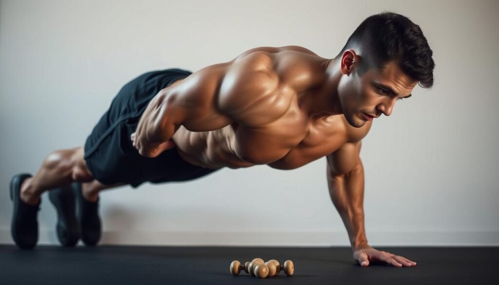 upper body strength training push-up