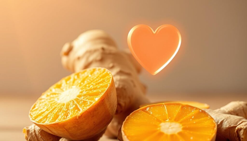 Ginger and heart health benefits