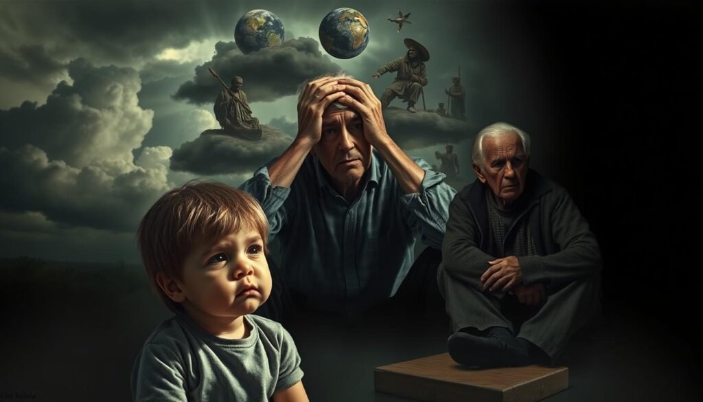 climate change stress on different age groups