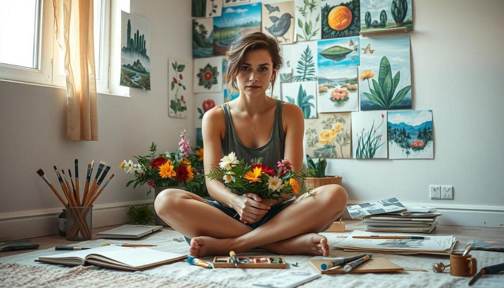 eco-anxiety coping through art