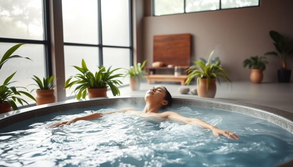 hydrotherapy stress relief