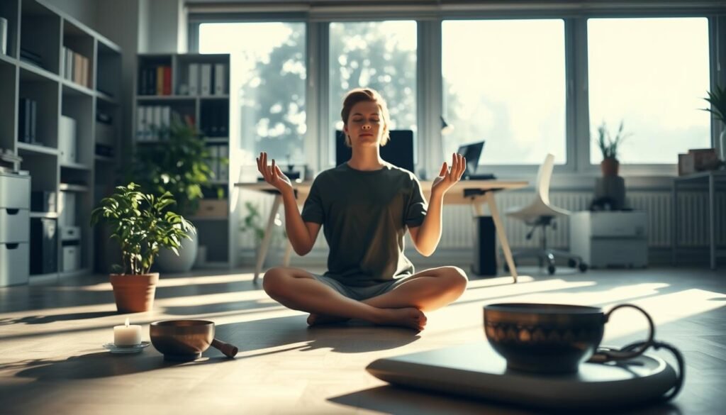 mindfulness techniques for work stress
