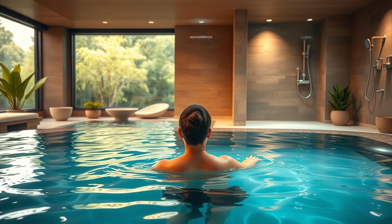 therapy scientific studies · PubMed hydrotherapy research · NIH contrast showers