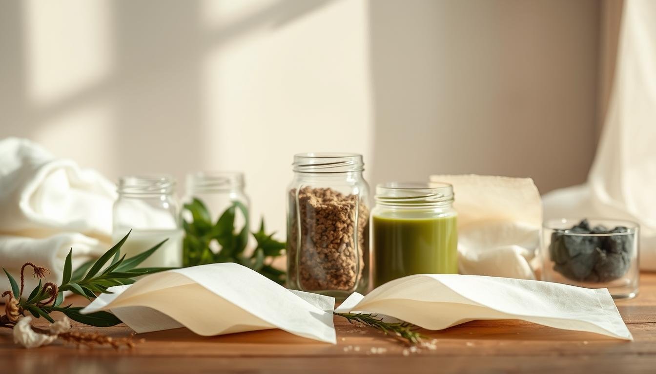 biodegradable sheet masks, eco skincare trend, sustainable beauty masks