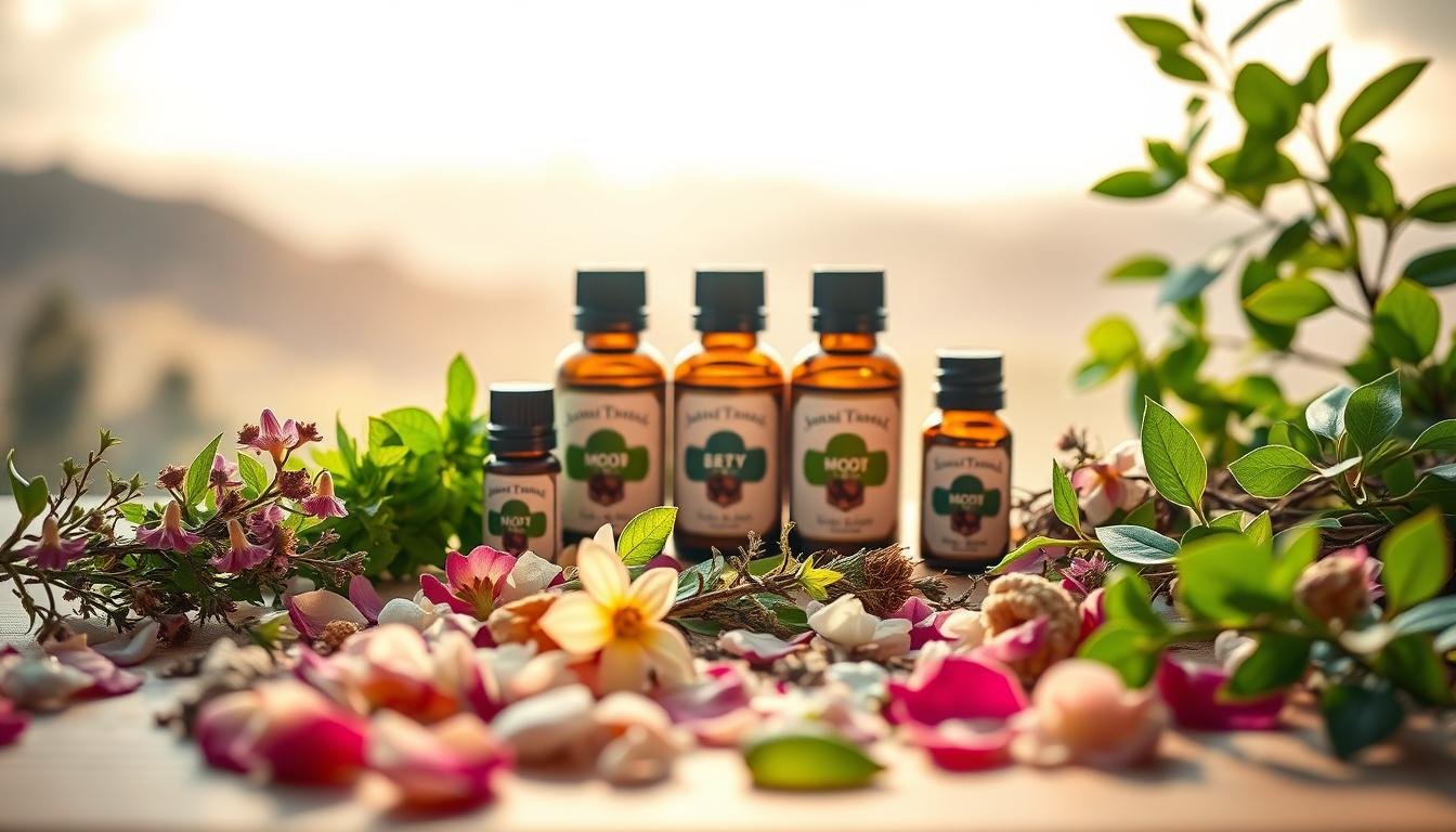 functional fragrance wellness, mood-lifting scents, skin calming aroma therapy