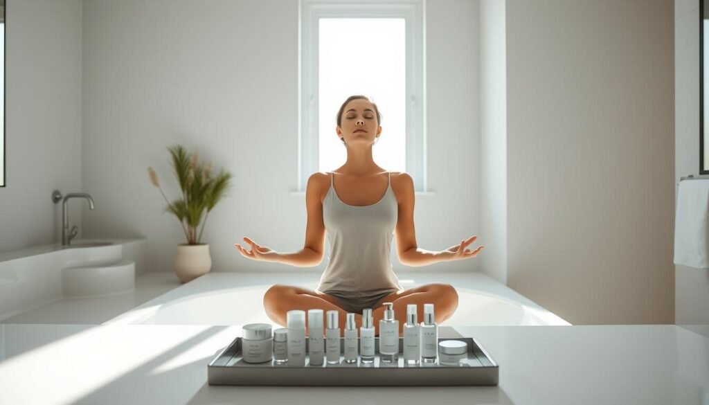 mindfulness in beauty routine