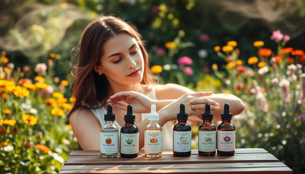 patch testing flower essence products