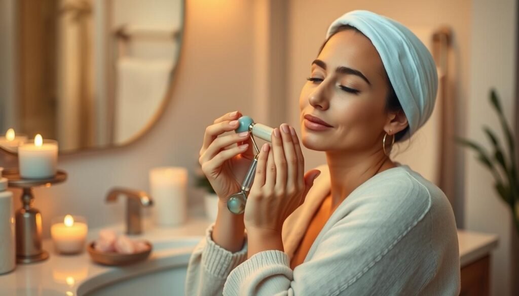 self-care beauty routine