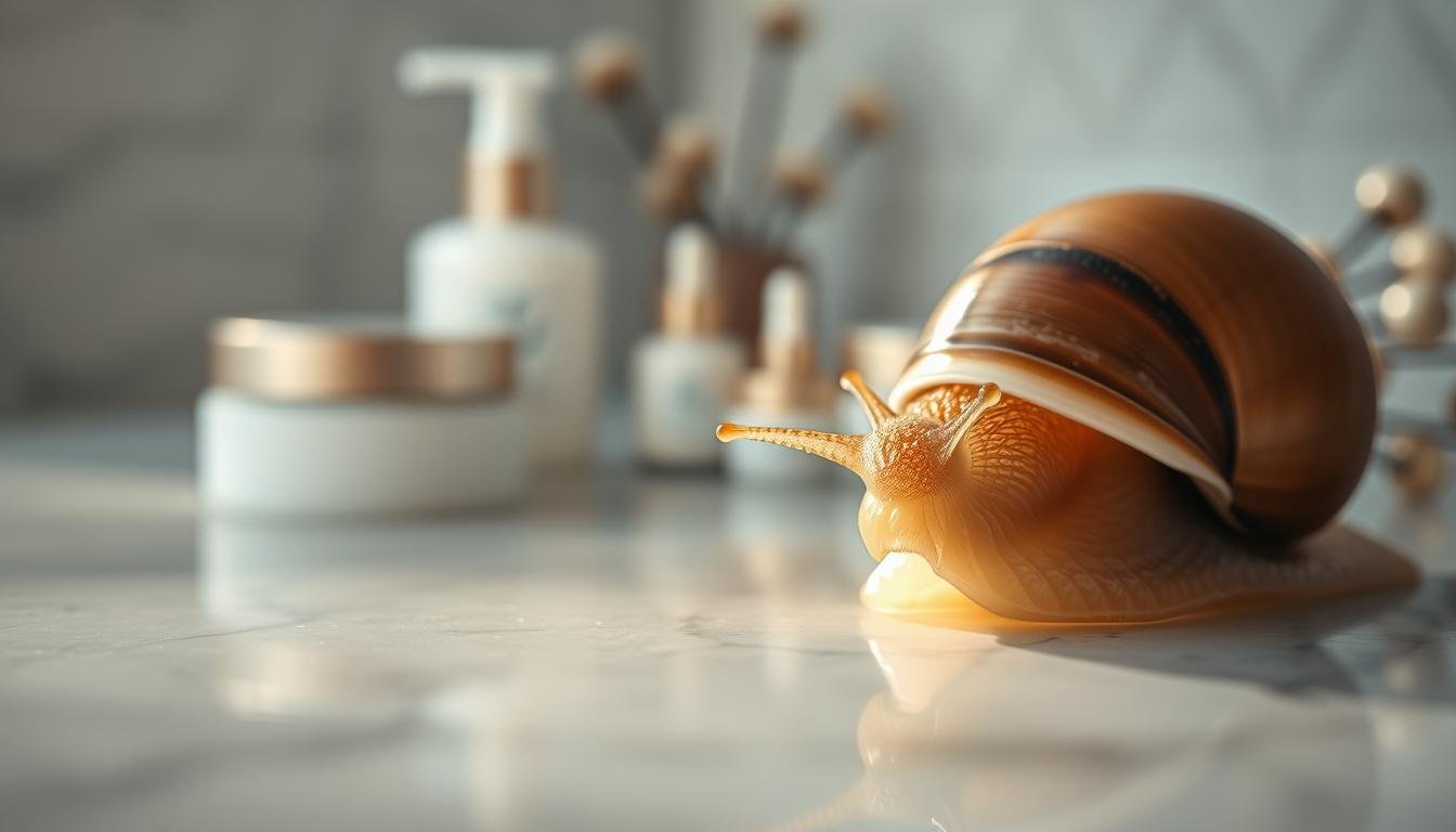 snail mucin skincare, healing snail mucus, anti-aging snail mucin