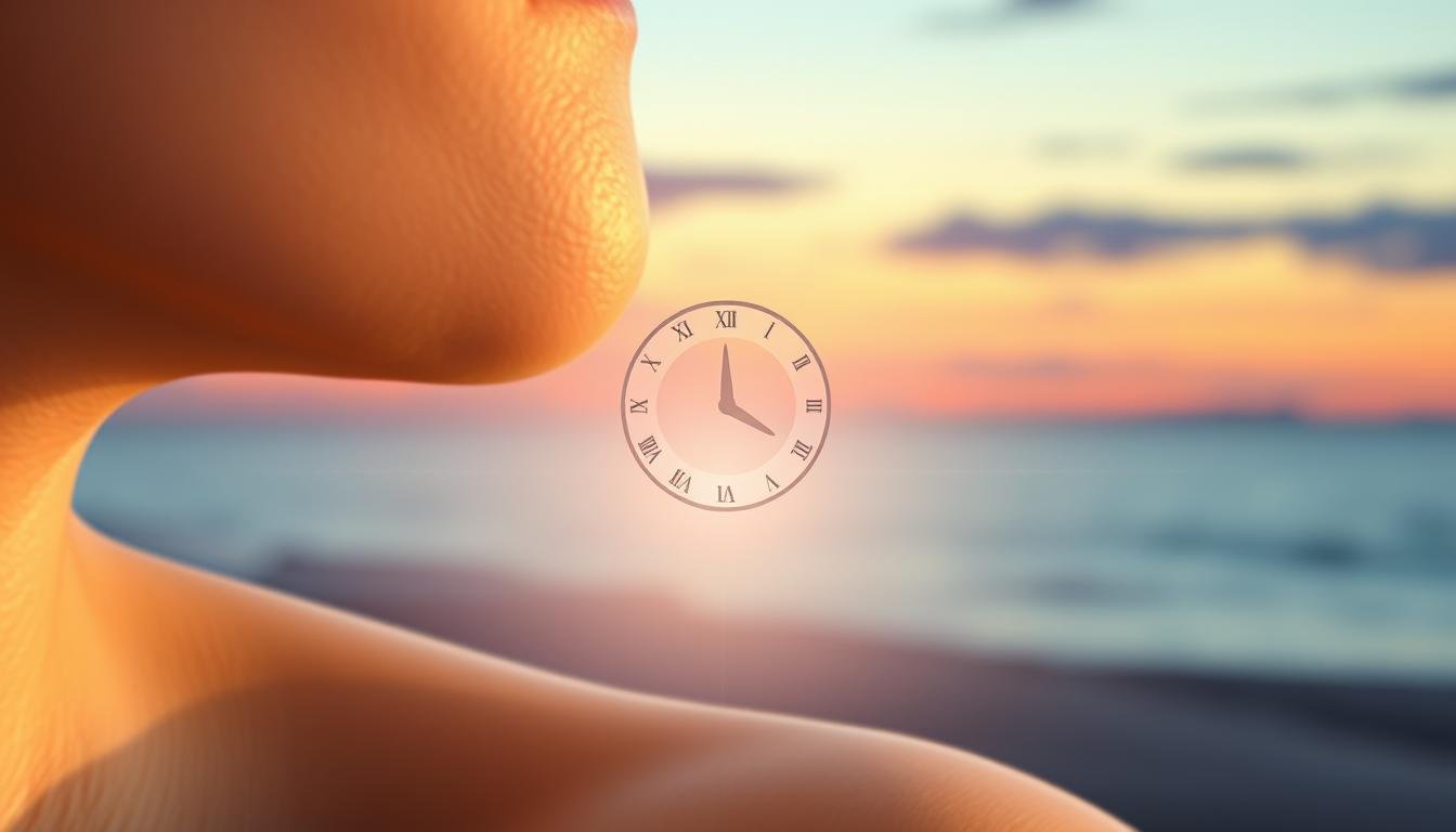 circadian rhythm skin repair, sleep cycle mental wellness skincare