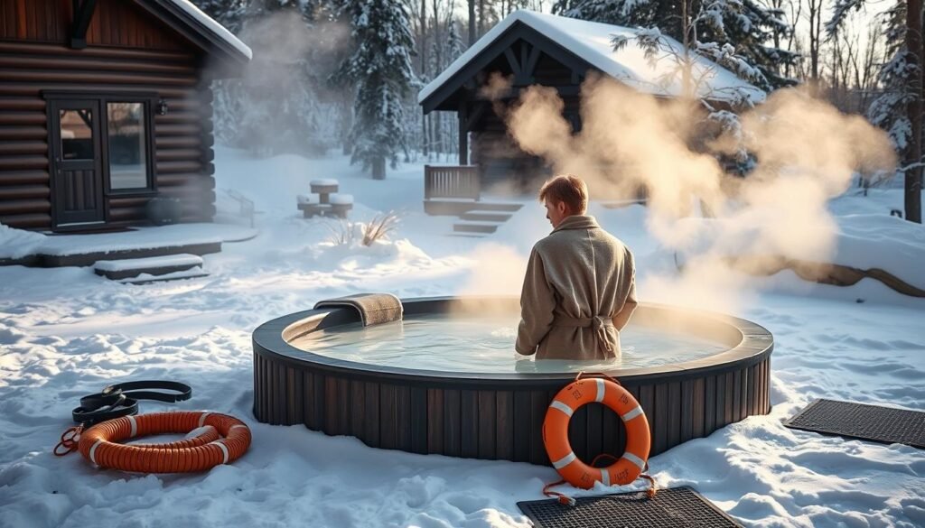 cold plunge therapy safety tips
