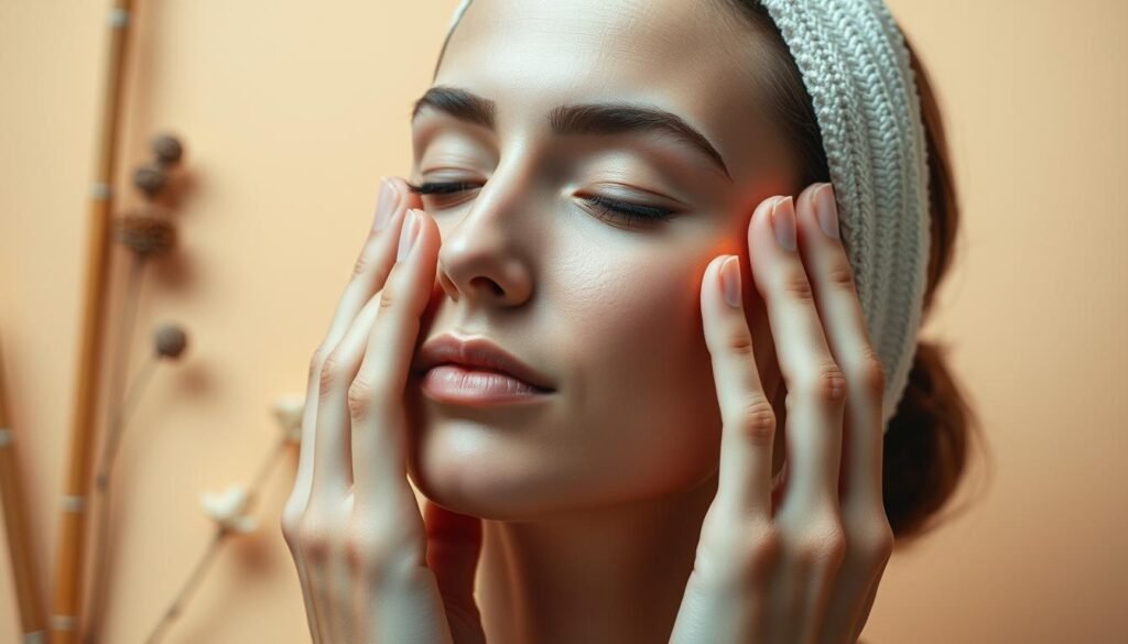 facial acupressure routine